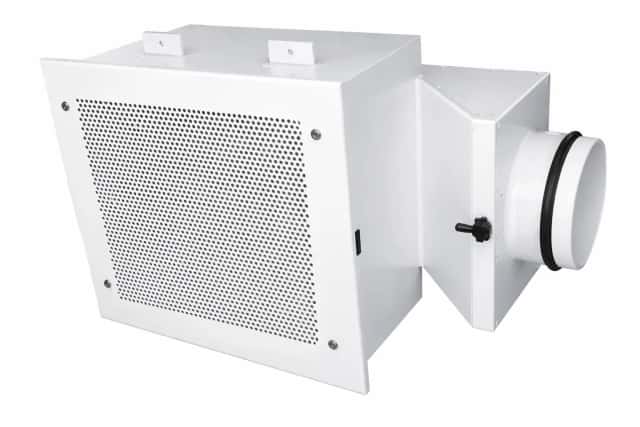 Корпус HEPA фильтра (457- 457- 78) в гигиен.испол. потолочный H 80- 499x499 (P) 200V (ВВЕРХ)