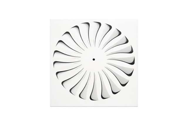 Корпус HEPA фильтра (305- 305- 78) в гигиен.испол. потолочный H 80- 347x347 (DV) 160V (ВВЕРХ)