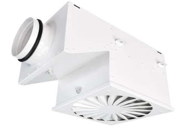 Корпус HEPA фильтра (305- 305- 78) в гигиен.испол. потолочный H 80- 347x347 (DV) 160Н (ВБОК)