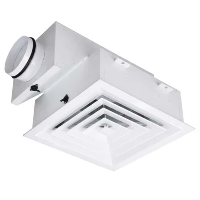 Корпус HEPA фильтра (305- 305- 78) в гигиен.испол. потолочный H 80- 450x450 (4) 160V (ВВЕРХ)