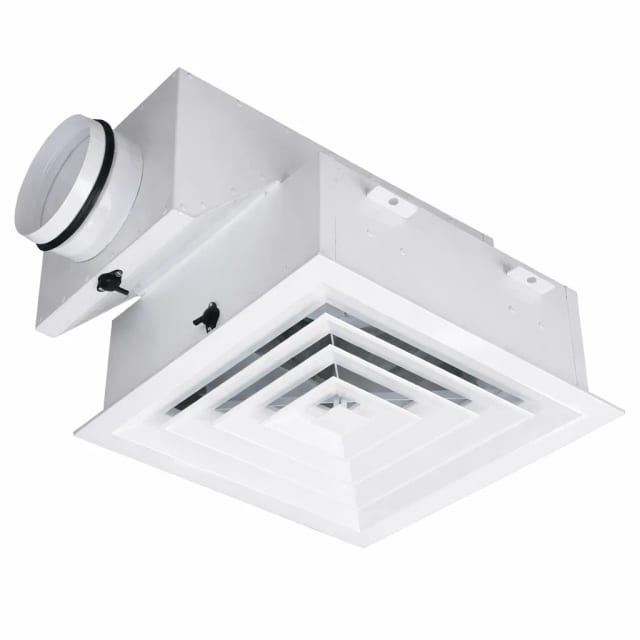 Корпус HEPA фильтра (305- 305- 78) в гигиен.испол. потолочный H 80- 450x450 (4) 160V (ВВЕРХ)