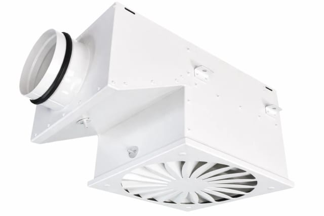 Корпус HEPA фильтра (305- 305-150) в гигиен.испол. потолочный H150- 347x347 (DV) 160Н (ВБОК)